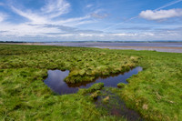 Brough marsh from Boustead hill lockdown