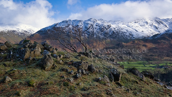Coldbarrow from High Doat Borrowdale